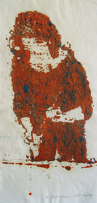 Leben in Farbe 2010, Eitempera auf Papier: Holz 30x60cm